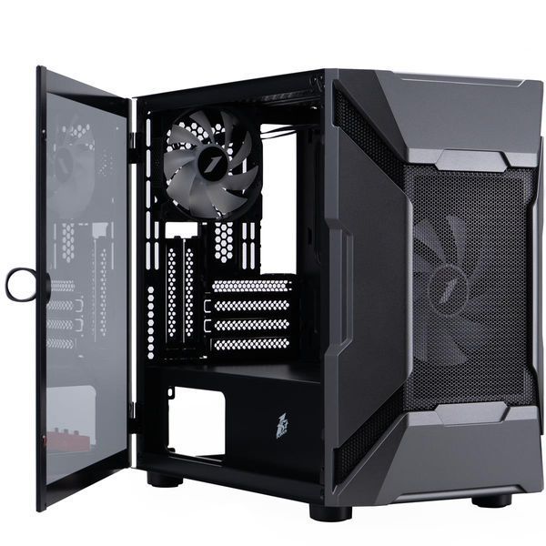 Корпус 1stPlayer D3-A-BK-1F7-14-1F7 Black без БЖ 547172 фото
