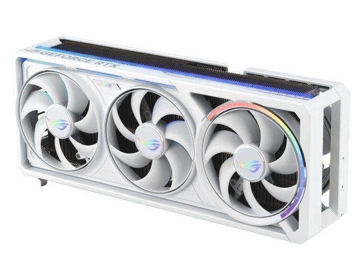 Відеокарта GF RTX 5080 16GB GDDR7 ROG Astral Gaming White OC Asus (ROG-ASTRAL-RTX5080-O16G-WHITE) 562827 фото