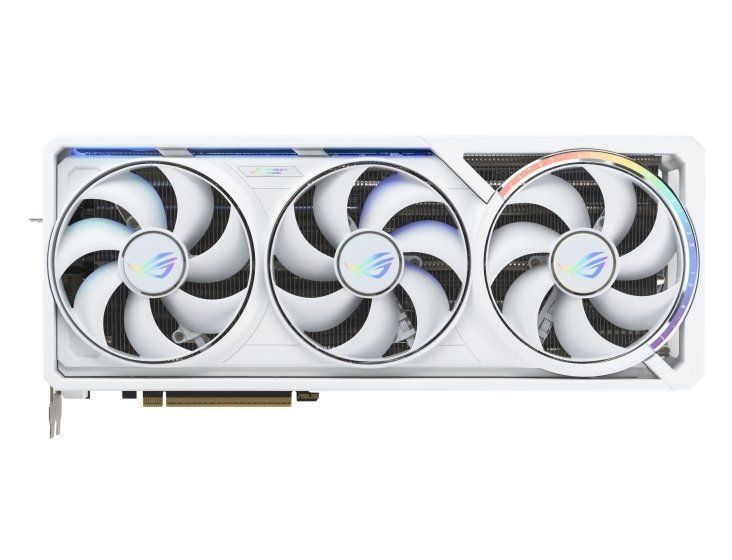 Відеокарта GF RTX 5080 16GB GDDR7 ROG Astral Gaming White OC Asus (ROG-ASTRAL-RTX5080-O16G-WHITE) 562827 фото