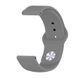 Силіконовий ремінець BeCover для Amazfit Stratos 1/2/2S/3/GTR 2/GTR 47mm/GTR Lite 47mm/Nexo/Pace Gray (706380) 365945 фото 4