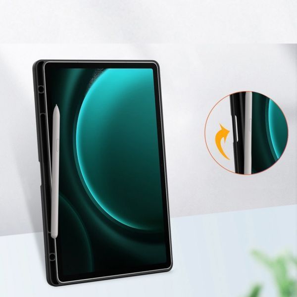 Чохол-книжка BeCover Soft Edge для Samsung Galaxy Tab S10 Plus SM-X820/SM-X826 Black (712252) 554650 фото