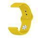 Силіконовий ремінець BeCover для Amazfit Stratos 1/2/2S/3/GTR 2/GTR 47mm/GTR Lite 47mm/Nexo/Pace Yellow (706381) 365946 фото 2