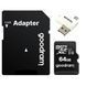 Карта пам`ятi MicroSDXC 64GB UHS-I Class 10 Goodram + SD-adapter + OTG Card reader (M1A4-0640R12) 244845 фото 1