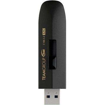 Флеш-накопичувач USB3.2 32GB Team C186 Black (TC186332GB01) 363649 фото