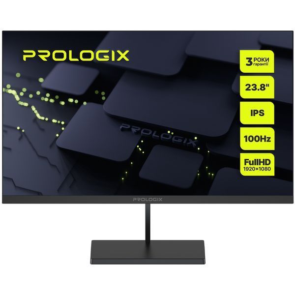 Монітор Prologix 23.8" PL2425HF IPS Black 100Hz 543068 фото