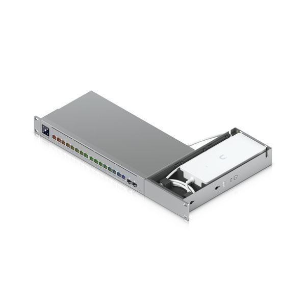 Кріплення в стійку 1U" для комутатора Ubiquiti Pro Max 16 Rack Mount (UACC-PRO-MAX-16-RM) 552114 фото