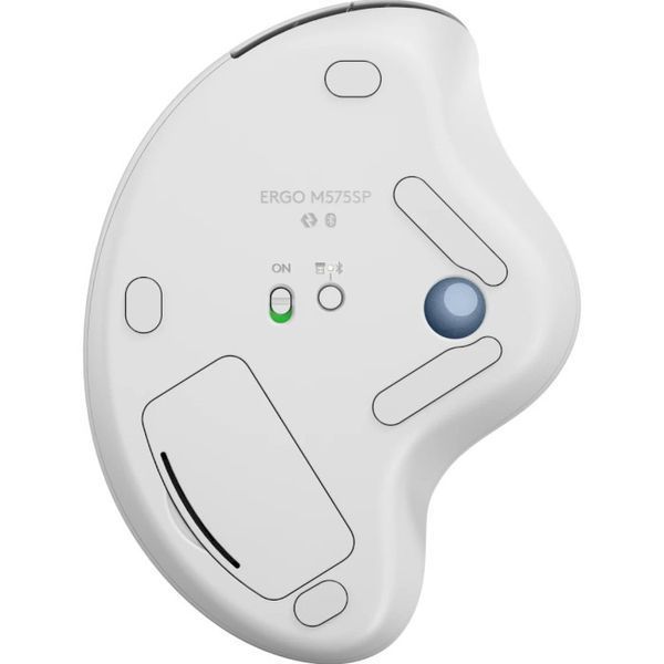 Миша бездротова Logitech Ergo M575S Off-White + Blue Ball (910-007030) 530843 фото