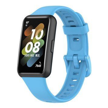Силіконовий ремінець BeCover для Huawei Band 7/Honor Band 7 Blue (709458) 482417 фото