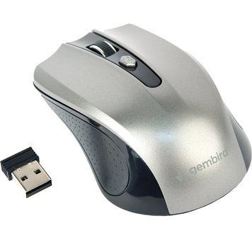 Миша бездротова Gembird MUSW-4B-04-BG Black/Grey USB 286448 фото