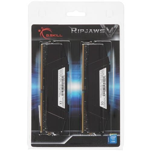 Модуль пам`ятi DDR4 2x16GB/3600 G.Skill Ripjaws V Black (F4-3600C16D-32GVKC) 317238 фото