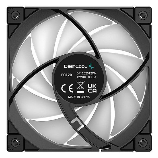 Вентилятор DeepCool FC120 Black 400120 фото