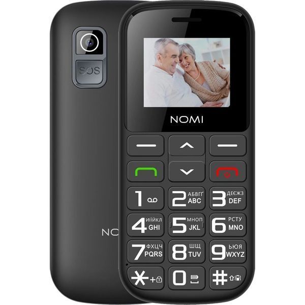 Мобiльний телефон Nomi i1871 Dual Sim Black 510251 фото