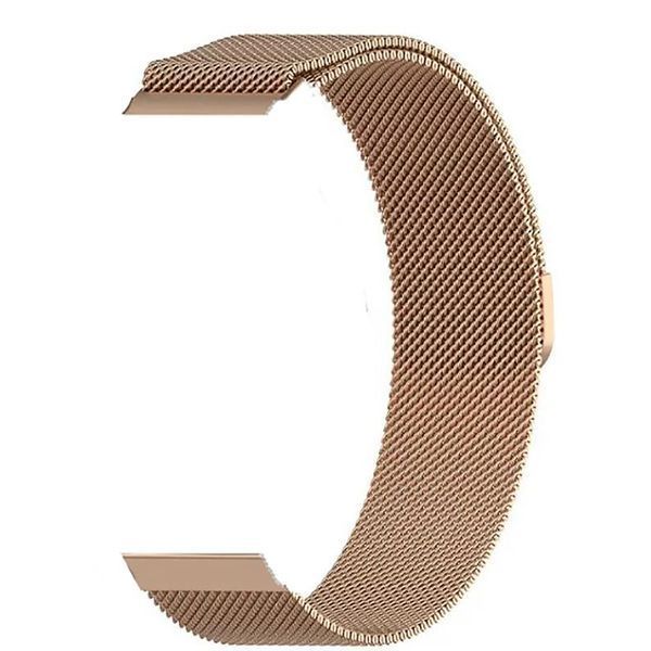 Ремінець BeCover Milanese Style для Xiaomi Amazfit Bip (22mm) Lite/Bip S Lite/GTR 42mm/GTS/TicWatch S2/TicWatch E/GTS 3/GTS 2 mini Brown (707736) 425906 фото