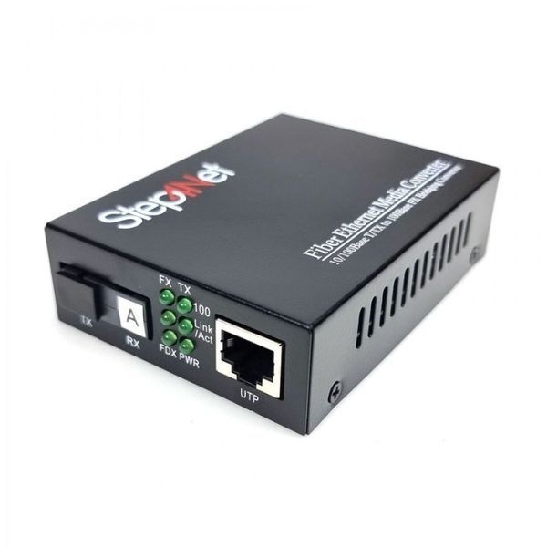 Медіаконвертер Step4Net (MC-R-0,1-1SM-1310nm-20) 10/100 Мб, 20км 409537 фото