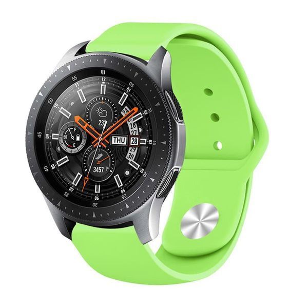 Силіконовий ремінець BeCover для Amazfit Stratos 1/2/2S/3/GTR 2/GTR 47mm/GTR Lite 47mm/Nexo/Pace Lime (706383) 365948 фото