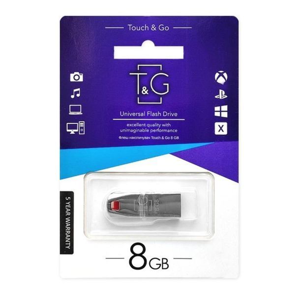 Флеш-накопичувач USB 8GB T&G 115 Stylish Series (TG115-8G) 382484 фото