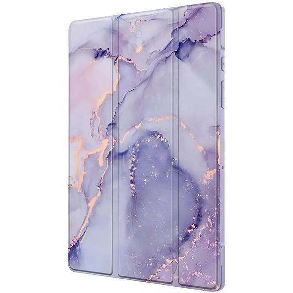 Чохол-книжка BeCover Soft Edge TPU для Xiaomi Redmi Pad SE 8.7 Purple Marble (712577) 552169 фото