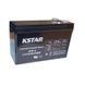 Акумуляторна батарея KSTAR 12V 8.0AH (6-FM-8) AGM 536909 фото 1