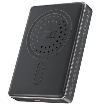 Універсальна мобільна батарея Promate Blade-10 MagSafe 10000mAh 20W Black 558447 фото