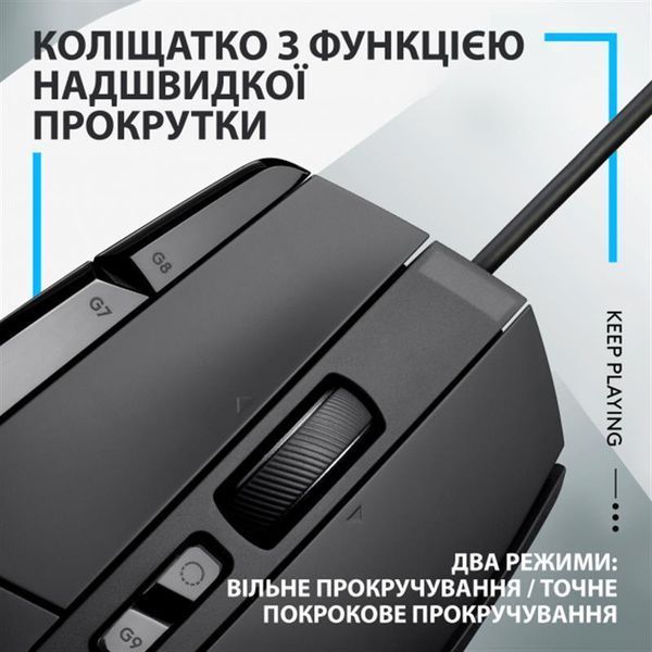 Миша Logitech G502 X Black (910-006138) 435992 фото