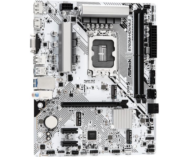 Материнська плата ASRock B760M-HDV/M.2 Socket 1700 483465 фото