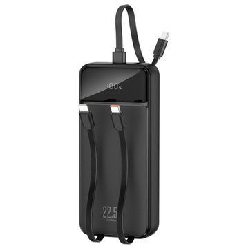 Універсальна мобільна батарея XO PR275 20000mAh 22.5W Black 557907 фото