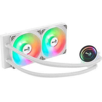 Система водяного охолодження AeroCool Oasis L240 White (ACLA-OA24117.21) 547776 фото