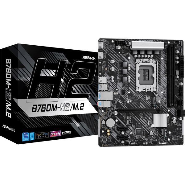 Материнська плата ASRock B760M-H2/M.2 Socket 1700 524374 фото
