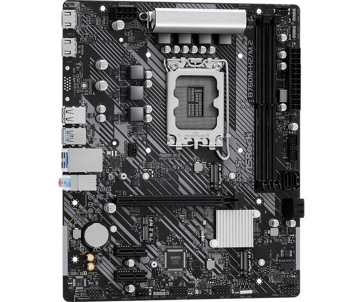 Материнська плата ASRock B760M-H2/M.2 Socket 1700 524374 фото