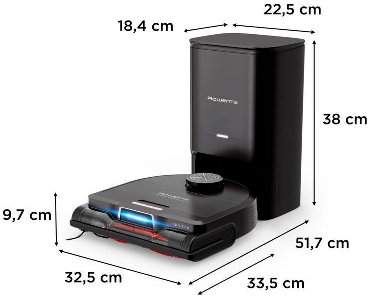 Робот-пилосос Rowenta X-Plorer Serie 220+ Animal & Allergy Model RR9495WH 530428 фото