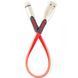 Кабель Dengos USB - Lightning (M/M) 0.25 м Red (PLS-L-SHRT-PLSK-RED) 369355 фото 2