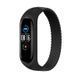 Ремінець BeCover Elastic Nylon Style для Xiaomi Mi Smart Band 5/Mi Smart Band 6 Size S Black (706145) 364783 фото 1