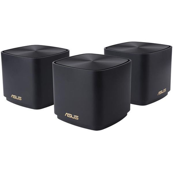 Wi-Fi Mesh система Asus ZenWiFi XD4 Plus 3pk Black (90IG07M0-MO3C50) 468373 фото