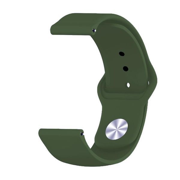 Силіконовий ремінець BeCover для Samsung Galaxy Watch 46mm/Watch 3 45mm/Gear S3 Classic/Gear S3 Frontier Green (706327) 365873 фото
