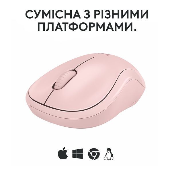 Миша бездротова Logitech M240 Silent Rose (910-007121) 463226 фото