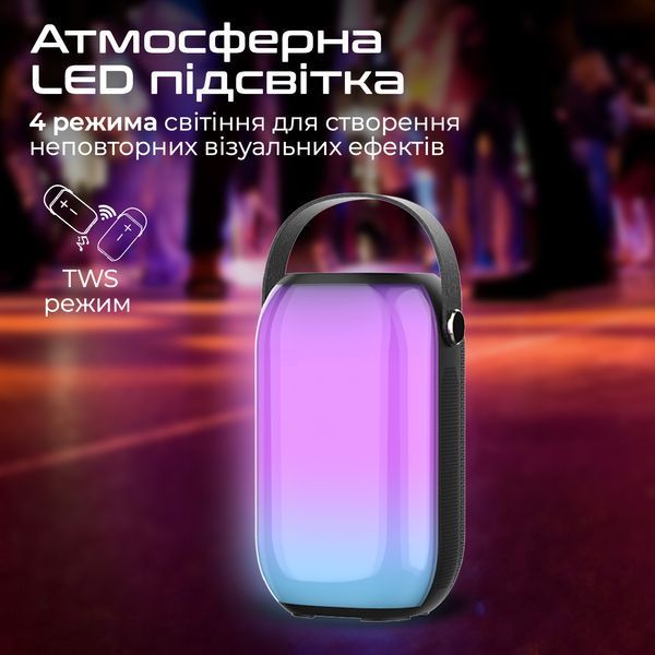 Акустична система Promate Spectro-20 20W Black 541489 фото