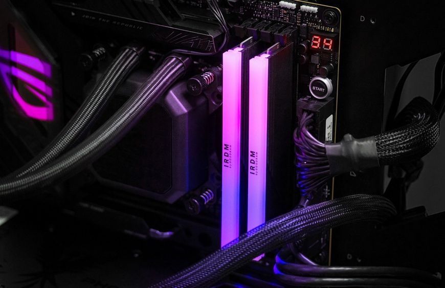 Модуль пам`ятi DDR5 2x16GB/6000 Goodram IRDM RGB Black (IRG-60D5L30S/32GDC) 487901 фото