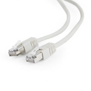 Патч-корд FTP Cablexpert (PP22-3M) cat.5Е, литий, 50u штекер із засувкою, 3м, сірий 270969 фото