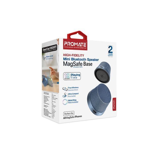 Акустична система Promate Punch 3W Navy 541490 фото