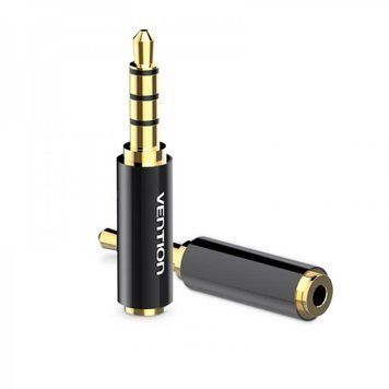 Адаптер Vention 2.5 мм - 3.5 мм (F/M), Black (BFBB0) 468596 фото