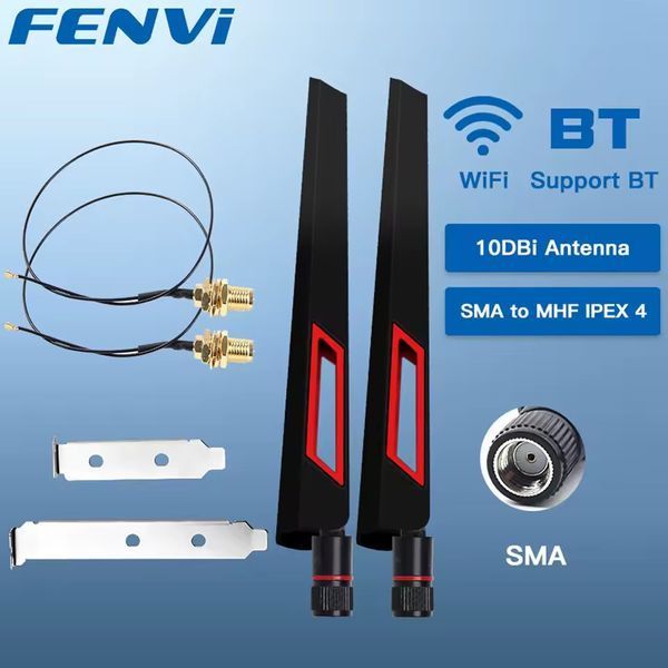 Антена Fenvi 2PcsX10Dbi (10Dbi Antenna Set) 566595 фото