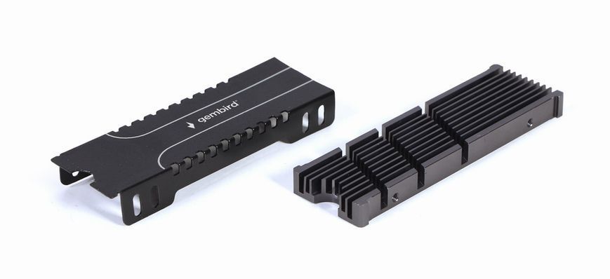 Радіатор охолодження для SSD Gembird M.2 2280 Black (EE2280-R-01) 559794 фото