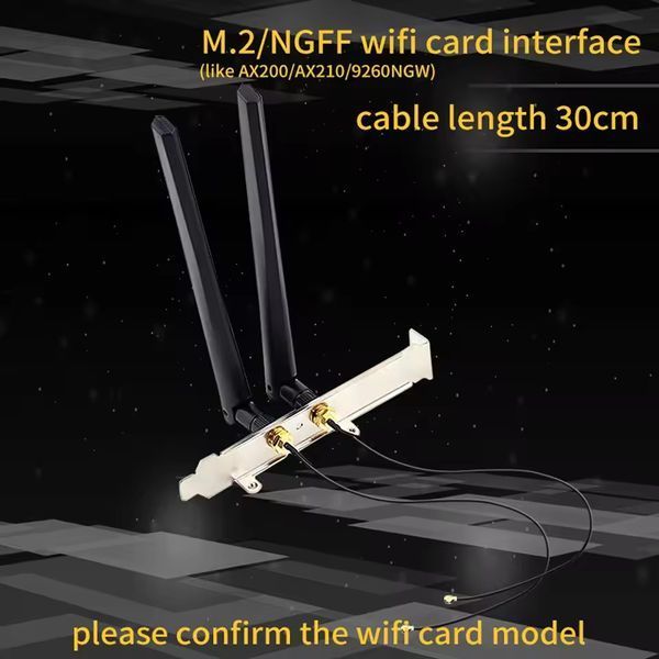 Антена Fenvi 2PcsX6Dbi (6Dbi Antenna Set) 566596 фото