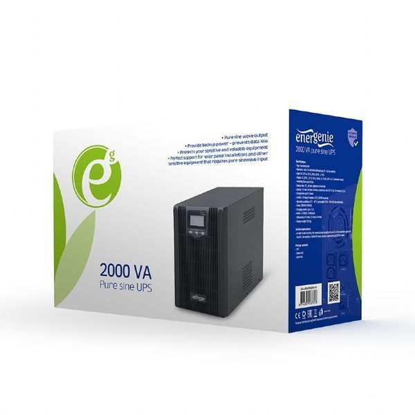 Джерело безперебійного живлення EnerGenie EG-UPS-PS1000-01 1000VA 439380 фото