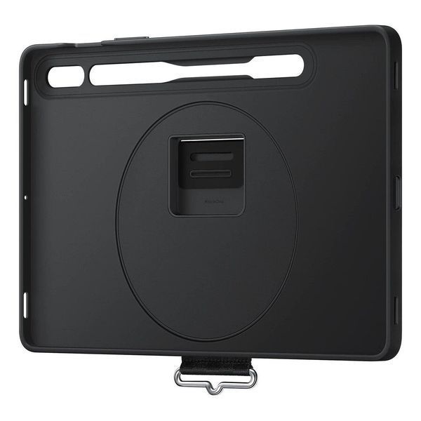Чохол-накладка Samsung Strap Cover для Samsung Galaxy Tab S7 SM-T870/SM-T875/Tab S8 SM-X700/SM-X706 Black (EF-GX700CBEGRU) 546535 фото