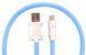 Кабель Dengos USB - USB Type-C (M/M) 1 м Blue (PLS-TC-NS-BLUE) 512200 фото 1