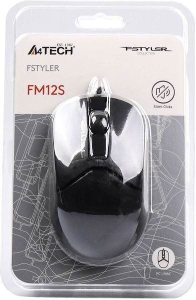 Миша A4Tech Fstyler FM12S Black 496333 фото