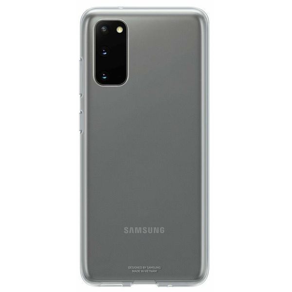 Чохол-накладка Samsung Clear Cover для Samsung Galaxy S20 SM-G980 Transparent (EF-QG980TTEGRU) 295118 фото