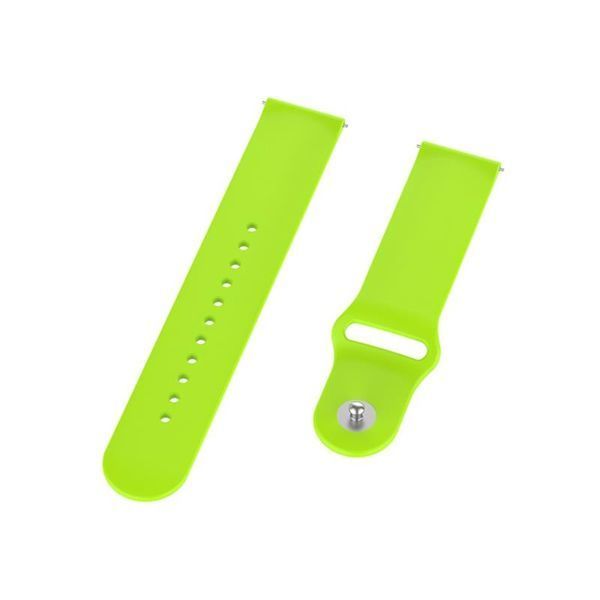 Силіконовий ремінець BeCover для Samsung Galaxy Watch 46mm/Watch 3 45mm/Gear S3 Classic/Gear S3 Frontier Lime (706323) 365877 фото