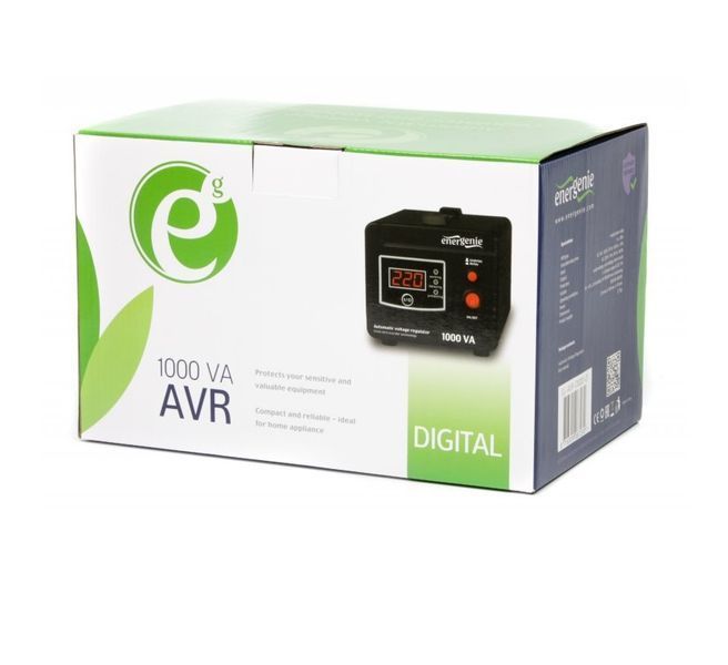 Стабілізатор EnerGenie EG-AVR-D1000-01 1000VA 147502 фото